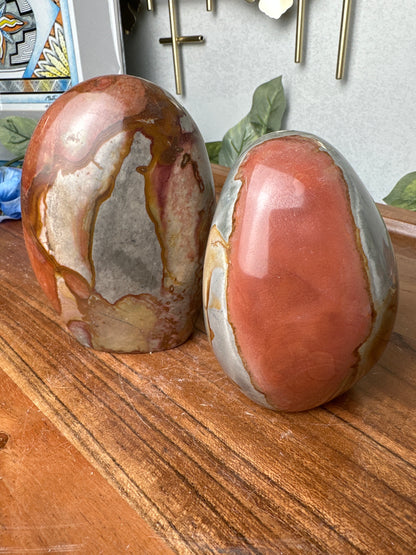 Polychrome Jasper Freeforms